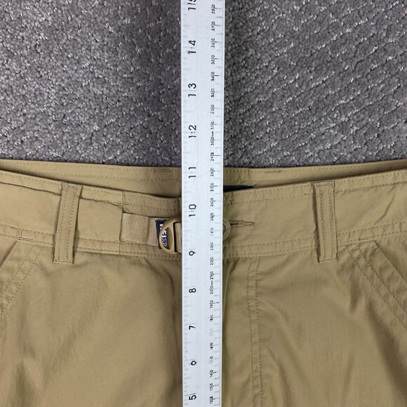 REI Co-op Sahara Roll Up Pants Cargo Relaxed Fit Men's 30 x 32 Khaki Belted - Picture 13 of 16